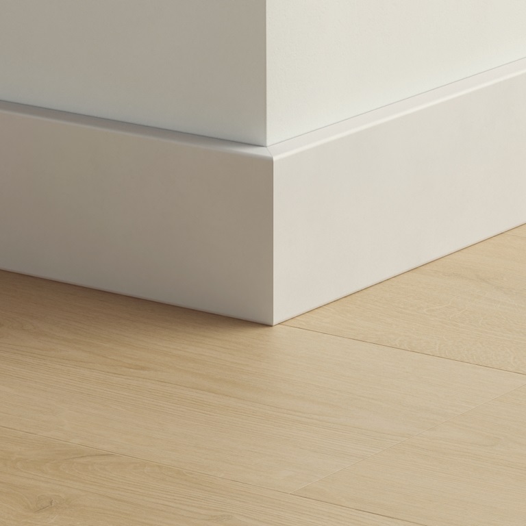 Quickstep Waterproof Paintable Large Skirting - 2.4m <span class=